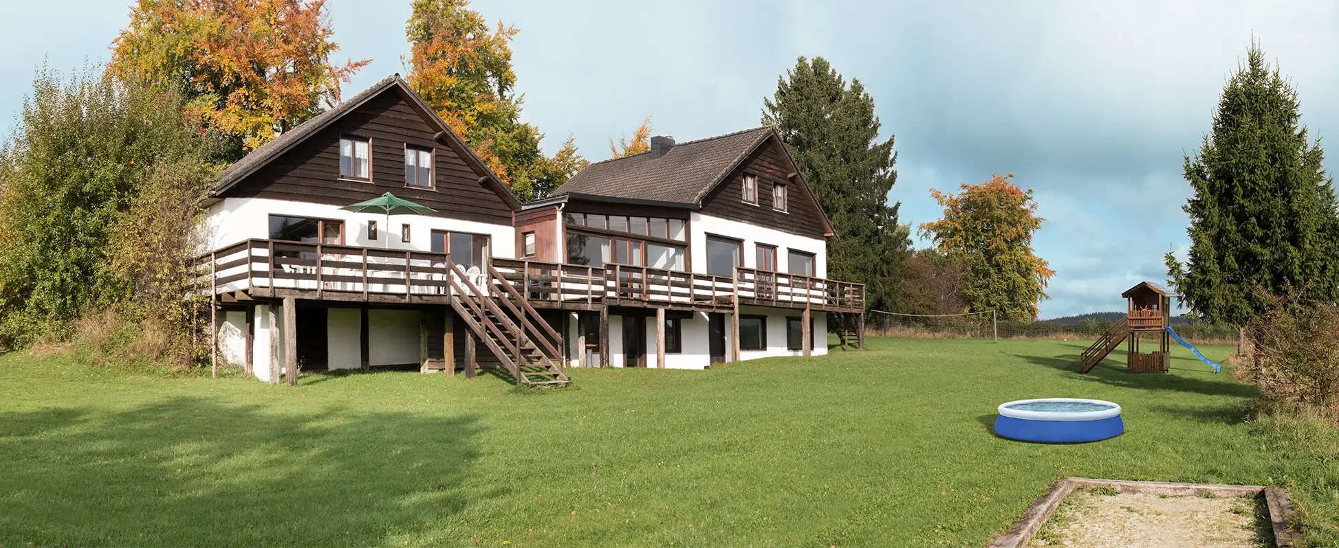 Cottage for 32 people in Amel Gîte zum Biert